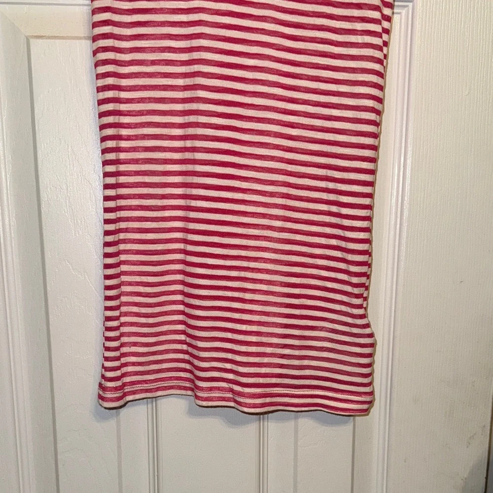 Grane Red and White Striped Tank Top - Picture 3 of 7